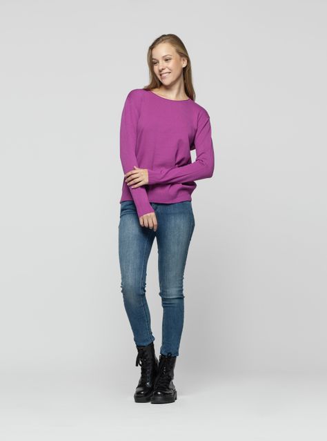 Sweater Mujer Kalina Amarena Lineatre-1