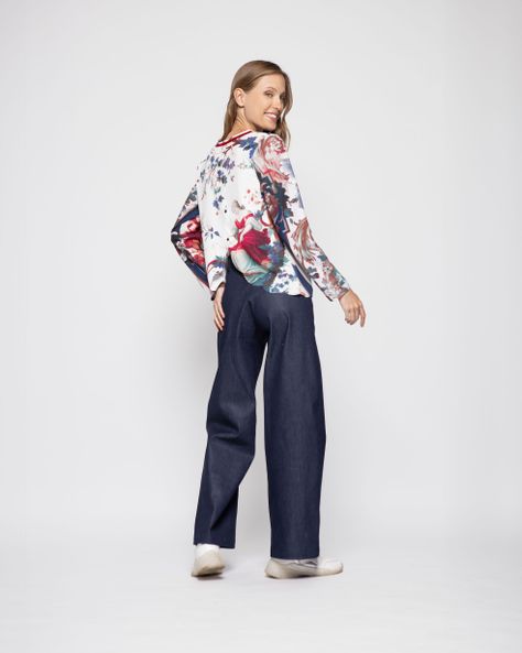 BLUSA ACACIA AZUL Ludovica-2