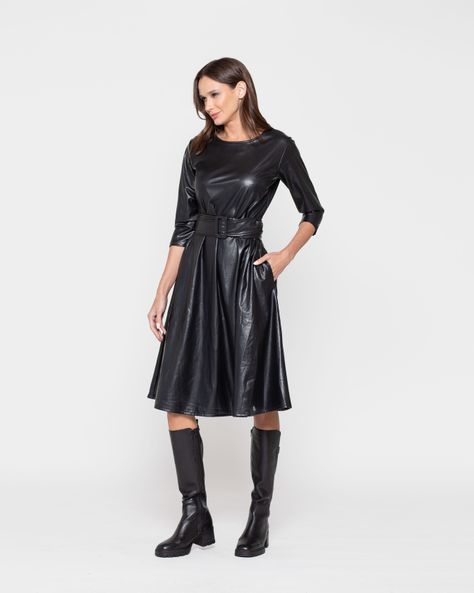 VESTIDO FRESIA NEGRO Ludovica-1