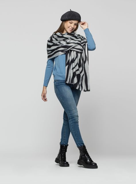 Boina Mujer Raiza Negro Lineatre-0
