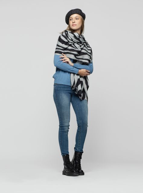 Boina Mujer Raiza Negro Lineatre-1