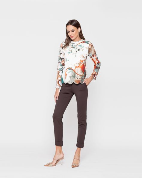 BLUSA ACACIA BEIGE Ludovica-0