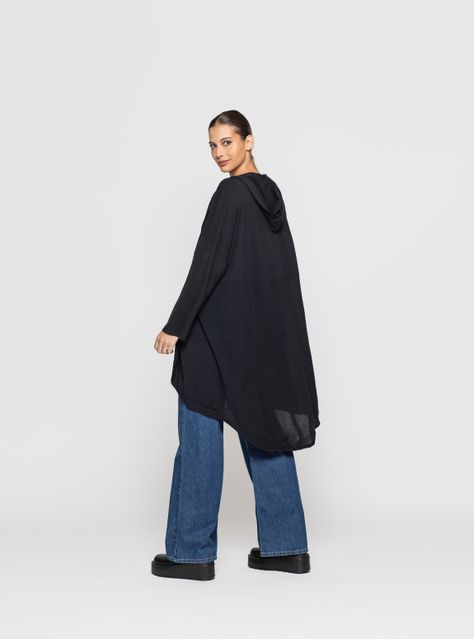 Chaqueta Mujer Iria Negro Lineatre-1