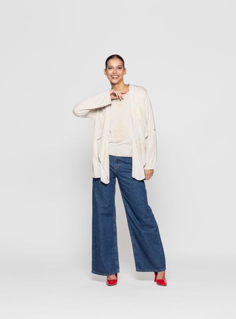 Tapado Mujer Livia Beige  Lineatre-0