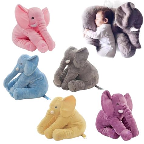Elefante de Apego Peluche Para Bebes y Niños -3