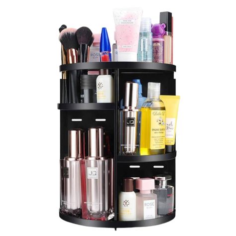 Organizador de Maquillaje y Cosmetiquero Giratorio 360-0