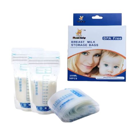Pack De 30 Bolsas Para El Almacenamiento De Leche Materna-1