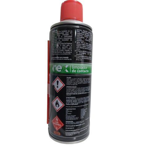 Limpiador De Contacto Multiuso 400 Ml Rex-2