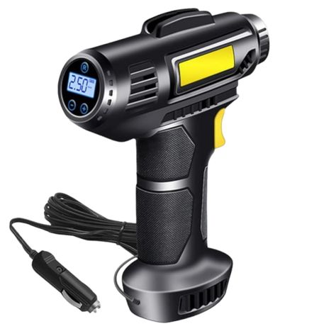 Compresor Inflador de Neumáticos Digital Con Luz Led-0