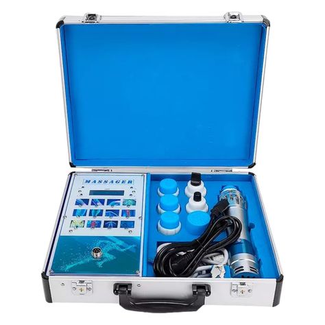  Maquina De Masajes Ondas, Choque Fisioterapia-0
