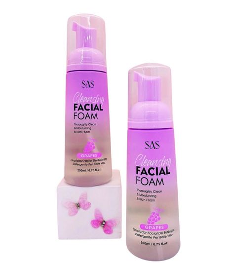 Limpiador Facial De Espuma Burbujas Sas-0