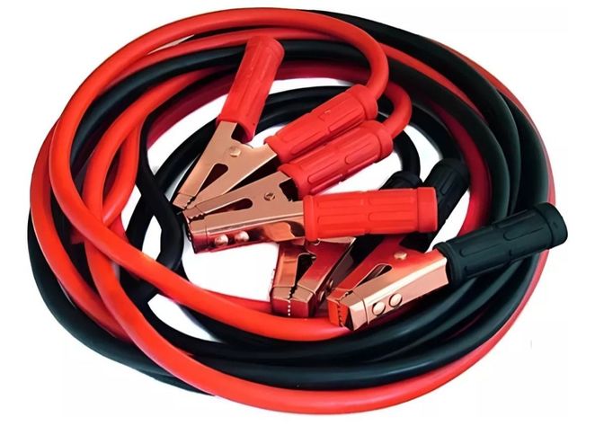 Cable Puente Bateria Booster 800 Amp Roba Corriente Auxiliar-1