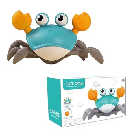 Juguete Cangrejo Para Gateo y Movimiento Niños VERDE-0