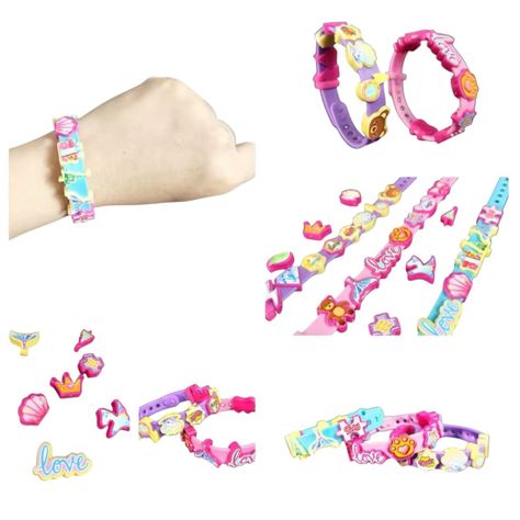 Set Diseño de Pulseras Para Niñas Colorido Stickers-4
