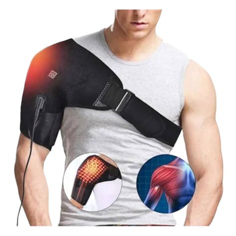 Soporte de Hombro Térmico Terapia de Calor Recargable-0