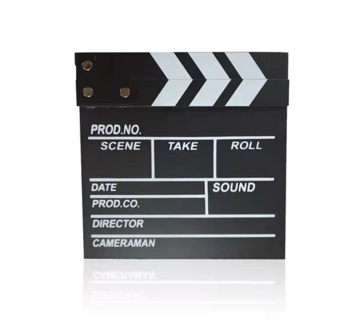 Claquetas De Cine Panel Cine Peliculas  30x26cm-1