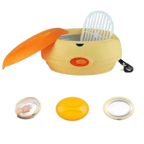 Olla Parafina 3 Kg Tratamiento Parafinoterapia Manos y Pies Amarillo-0