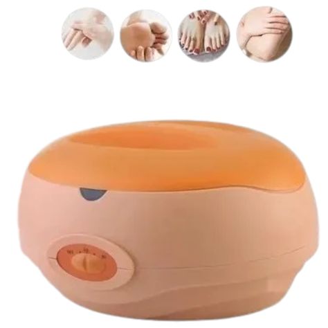 Olla Parafina 3 Kg Tratamiento Parafinoterapia Manos y Pies Amarillo-3