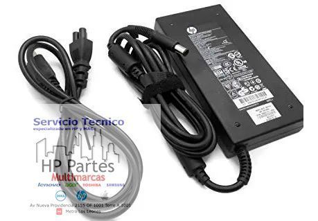 CARGADOR HP ORIGINAL 120w 6.15A 19.5v HP PIN CENTRAL 7.4 x 5.0 Auja-0