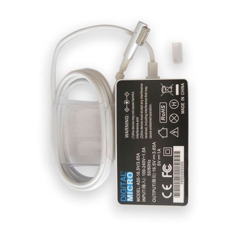 Cargador  Alternativo apple magasafe1 60W blanco 16.5V 3.65A-0