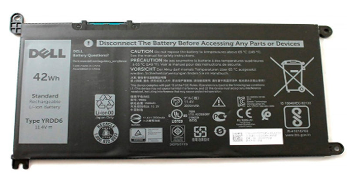 Batería Notebook Dell G3 3579 Batería Negro 33YDH-0