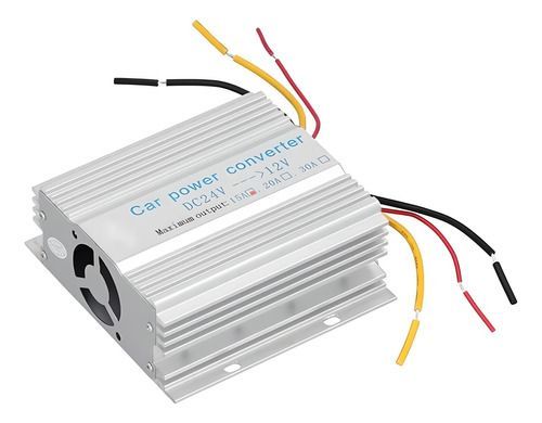 Inversor Electrico Convertidor Potencia 24v A 12v 15a Camion-0