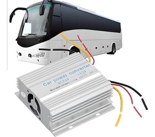 Inversor Electrico Convertidor Potencia 24v A 12v 15a Camion-3