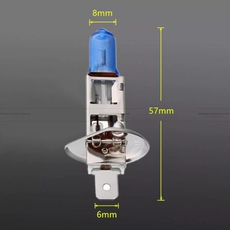 Ampolleta Halogena H1 12v 60/55w Luz Dia Pack 10 Unidades-4