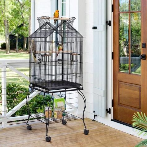Jaula Rodante Loro ave Cacatua Canario 139cm 80934-2
