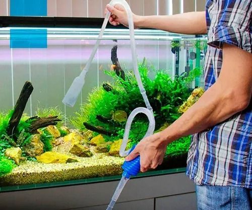 Sifón Manual Vaciar Acuario Pecera Tortuguero  168cm Zy-13-2