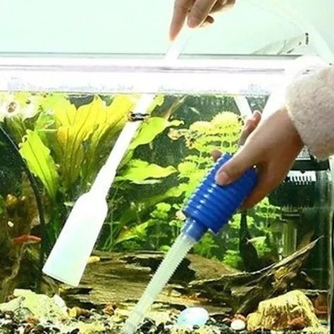 Sifón Manual Vaciar Acuario Pecera Tortuguero  168cm Zy-13-4