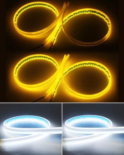 Tira Secuencial Led Foco Auto Flexible Universal X2 60cm K12-2