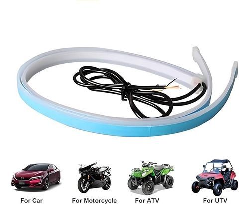 Tira Secuencial Led Foco Auto Flexible Universal X2 60cm K12-6