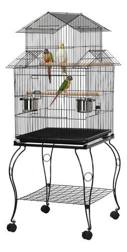Jaula Rodante Loro aves Cacatua Canario 139cm 80933-0