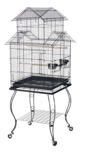 Jaula Rodante Loro aves Cacatua Canario 139cm 80933-3