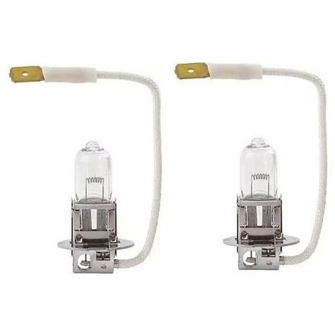 Ampolleta Halogena H3 12v 60/55w Normal Par 2 Unidades-0