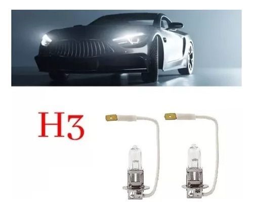 Ampolleta Halogena H3 12v 60/55w Normal Par 2 Unidades-2