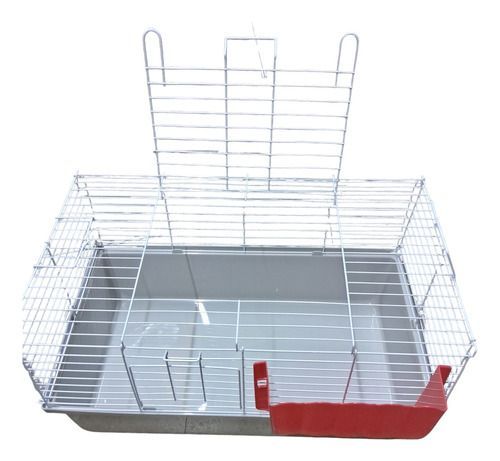 Jaula Cobaya Huron Raton Cuy Erizo Conejo Blanco R2406-1