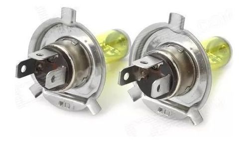 Ampolleta Halogena H4 12v 60/55w Amarilla Pack 10 Unidades-1