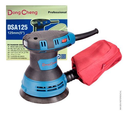 Lijadora Roto Orbital 5 Dongcheng Dsa125 300w-1
