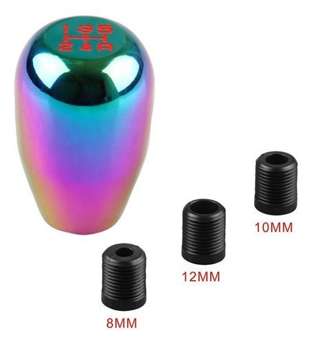 Pomo Palanca Cambio Tornasol 5ta Tuning Universal Pc0854-2