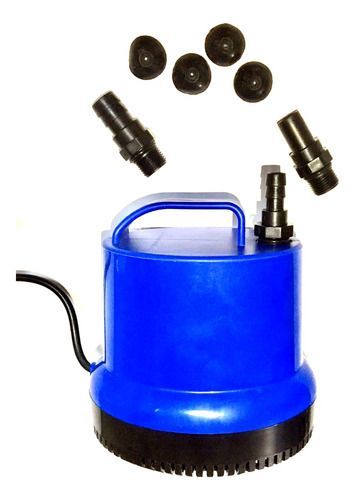 Bomba Agua Sumergible Vaciar Piscina Acuario 2.500lh Yz-x1-0