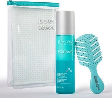 Revlon Equave Kit Hydro Acondicionador Desenredante +cepillo-1
