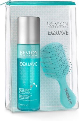 Revlon Equave Kit Hydro Acondicionador Desenredante +cepillo-4
