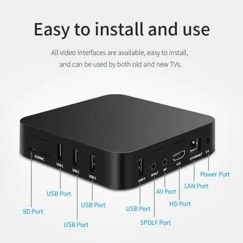 Tv Box, No Pagues Más Suscripciónes, Canales De Todo El Mund Color Negro Tipo De Control Remoto  -2
