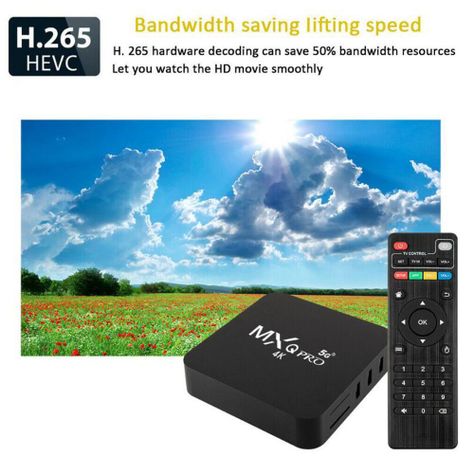 Tv Box, No Pagues Más Suscripciónes, Canales De Todo El Mund Color Negro Tipo De Control Remoto  -4