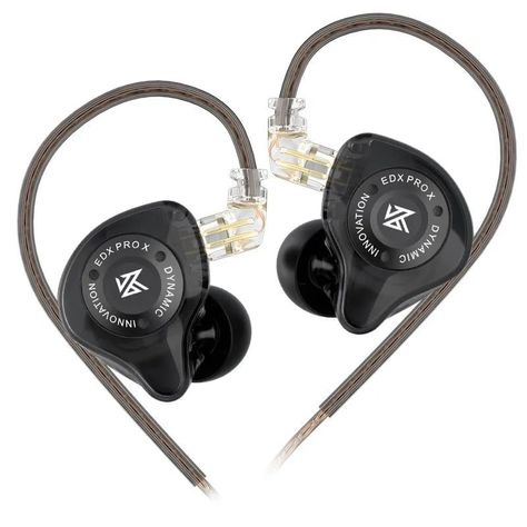Audífonos KZ EDX PRO X + Accesorios + Espumas + Estuche.-0