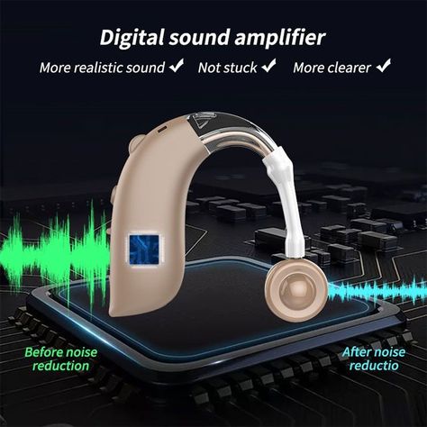 Audifonos Ortopedicos Recargables para Sordos - Sordera – (Perdida Severa).-4