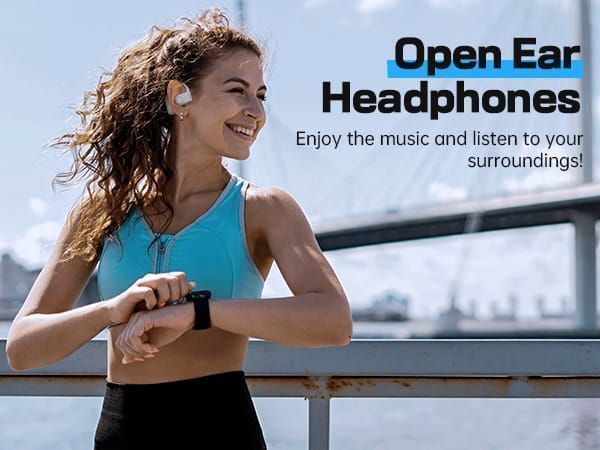 Auriculares Bluetooth De Conducción Ósea -1