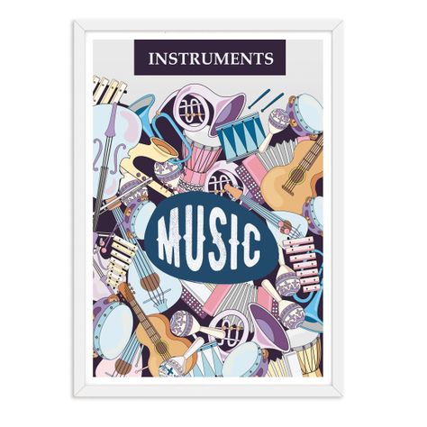 Cuadro Individual Instruments Music-0